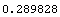 0.28982753492378865`